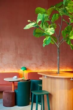 Innenraum von Le Café